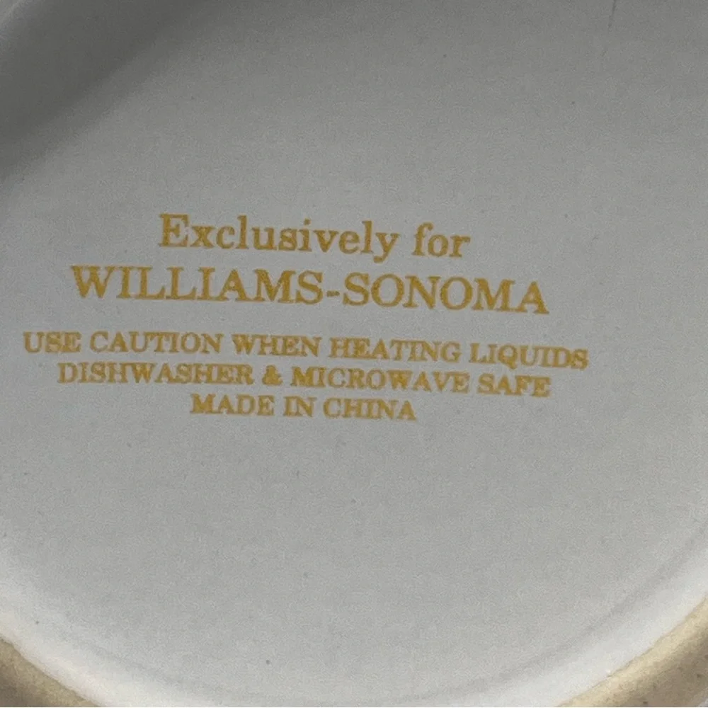 WILLIAMS SONOMA Initial 